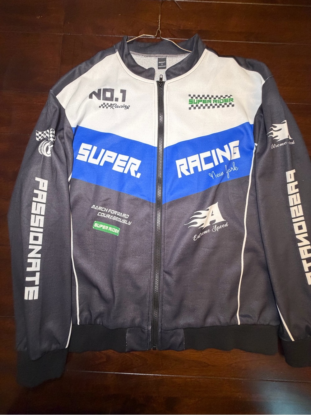 Super Rider Racing Zip Up Jacket - Men’s S